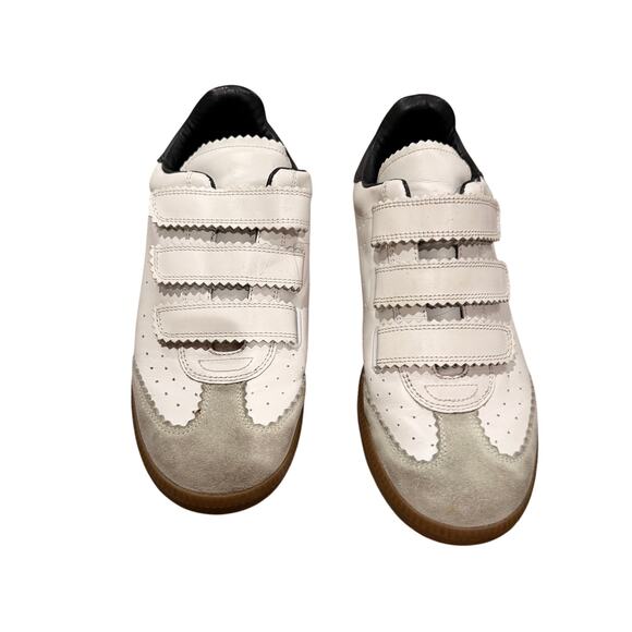 Isabel Marant Shoes - Isabel Marant Beth Black and White Low Top Sneakers Size EU 39